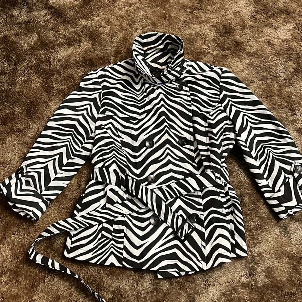 Zebra Print Spring Jacket